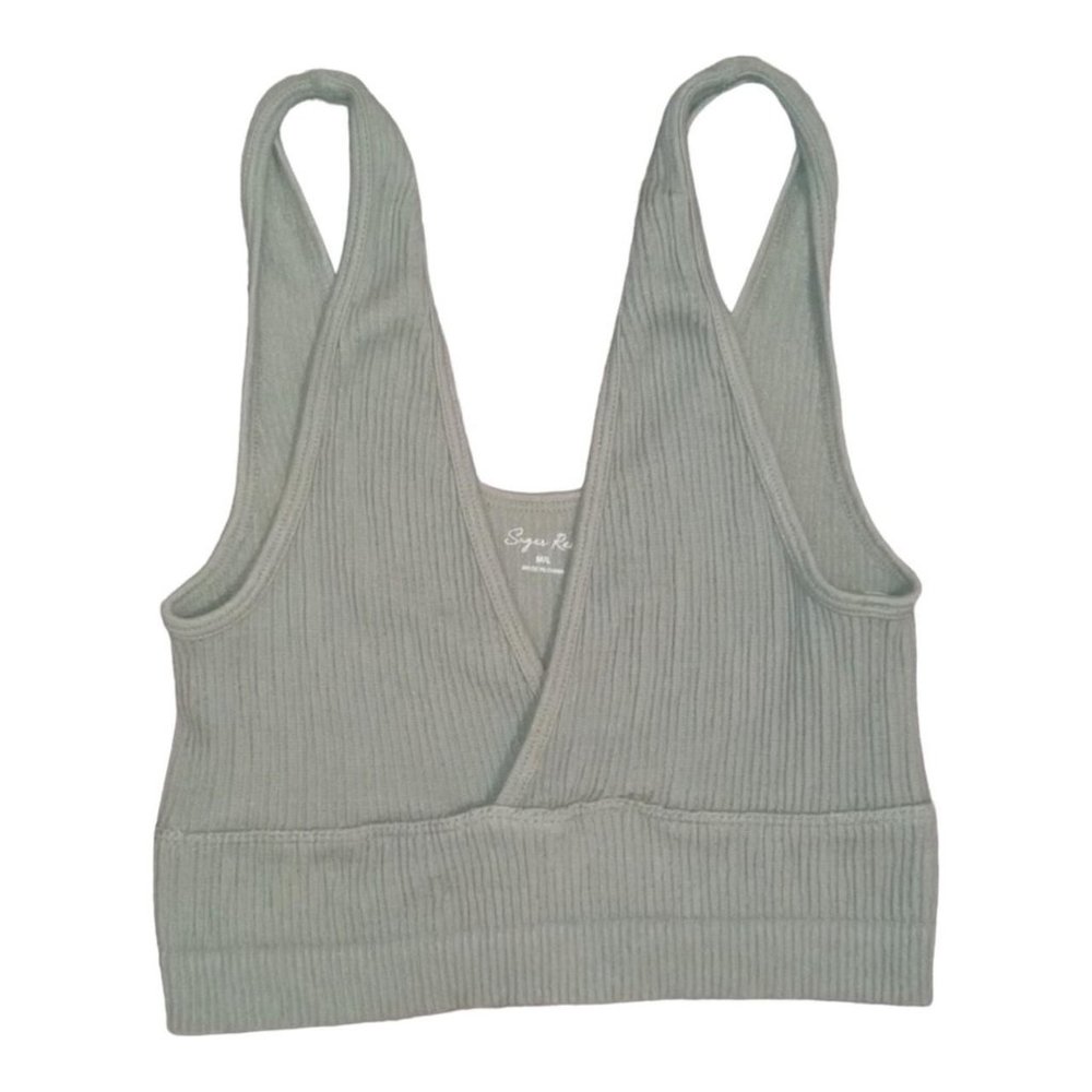 Sugar Rain green crop top Size- Medium